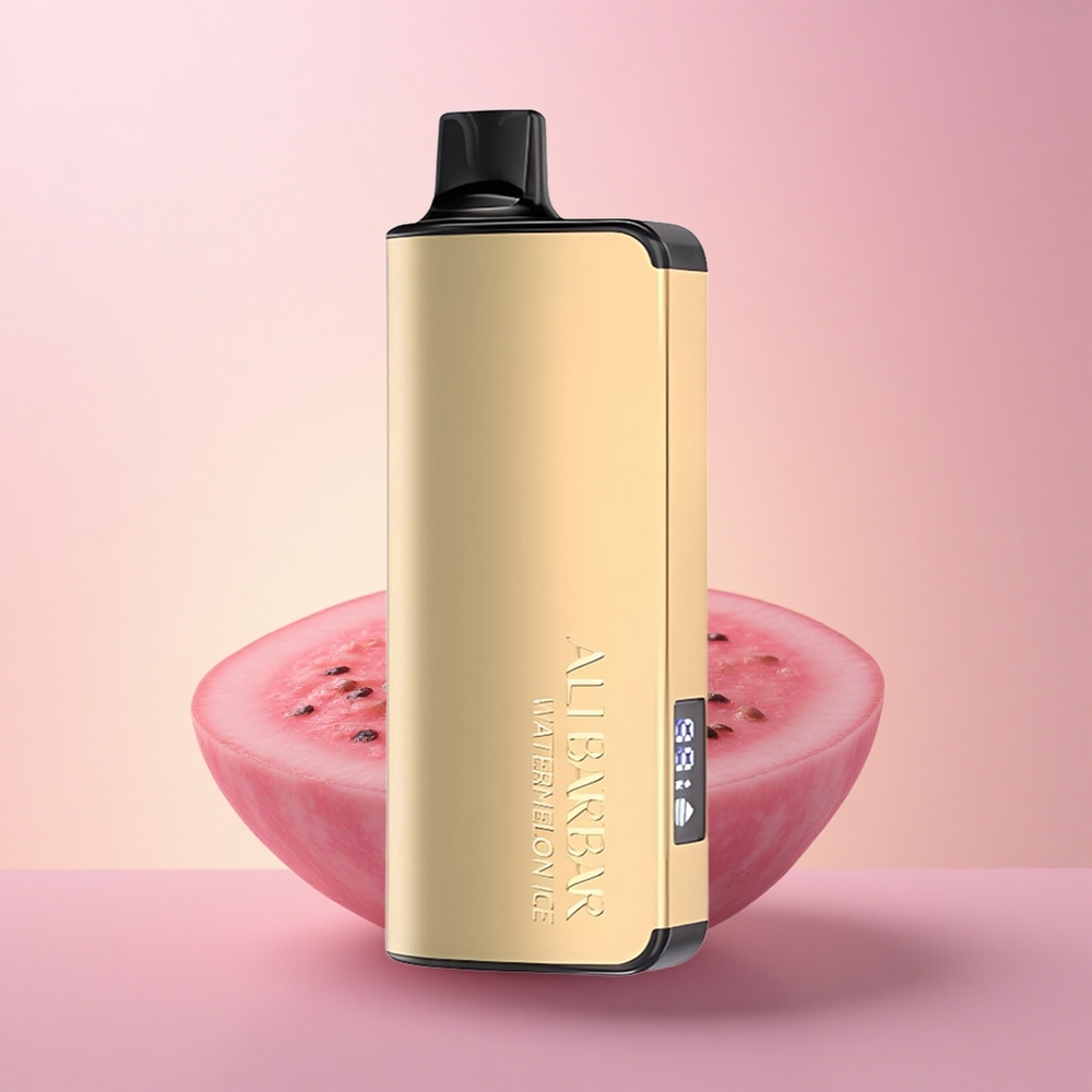 Alibarbar Ingot 9000 Puffs Arbuusijää LED Ekraaniga 2350mah