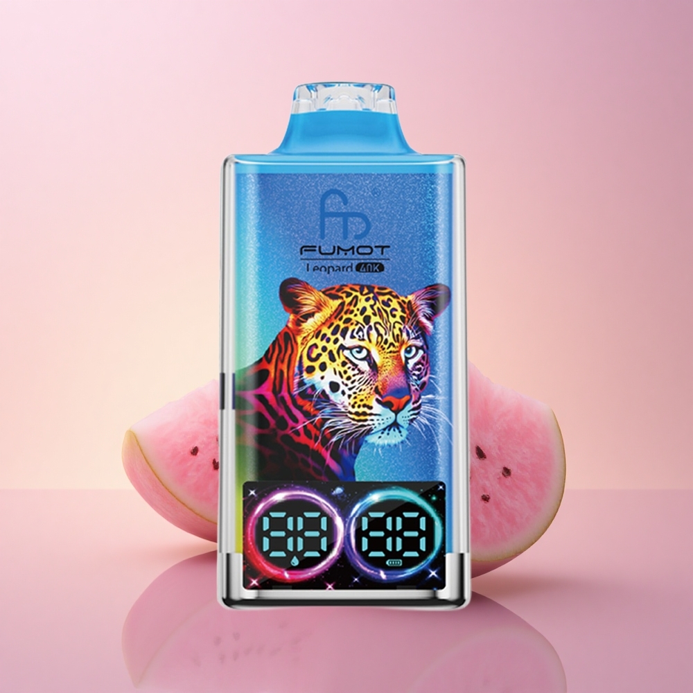 Fumot Leopard 40K Puffs Arbuusi Mullikumm 5 Nikotiini 700mAh Topeltvõrk