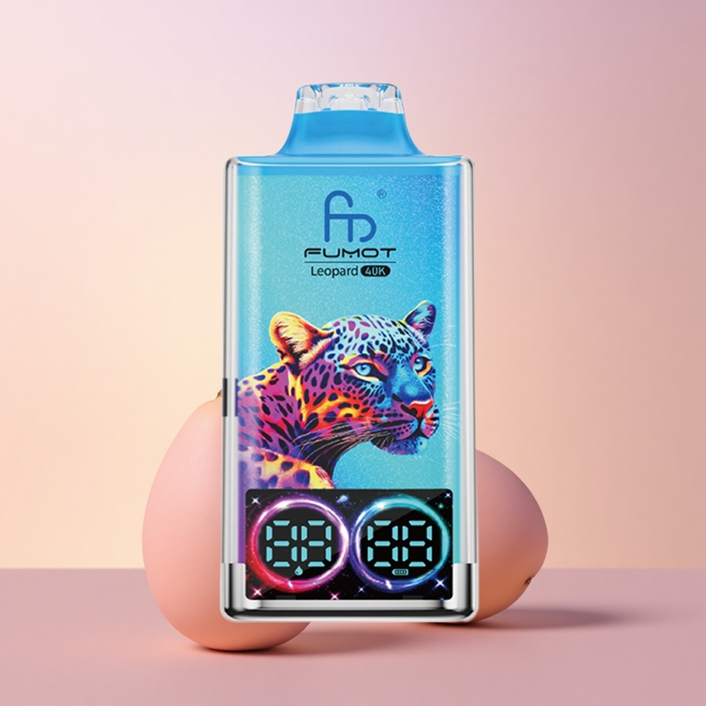 Fumot Leopard 40K Puffs Magus Mango-Ananass 5 Nikotiini 700mAh Dual Mesh