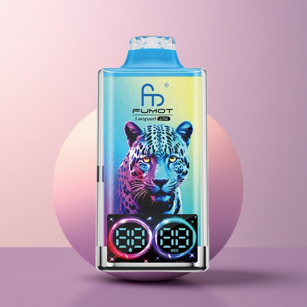 Fumot Leopard 40K Puffs Must Draakon Jää 5 Nikotiin 700mAh Dual Mesh