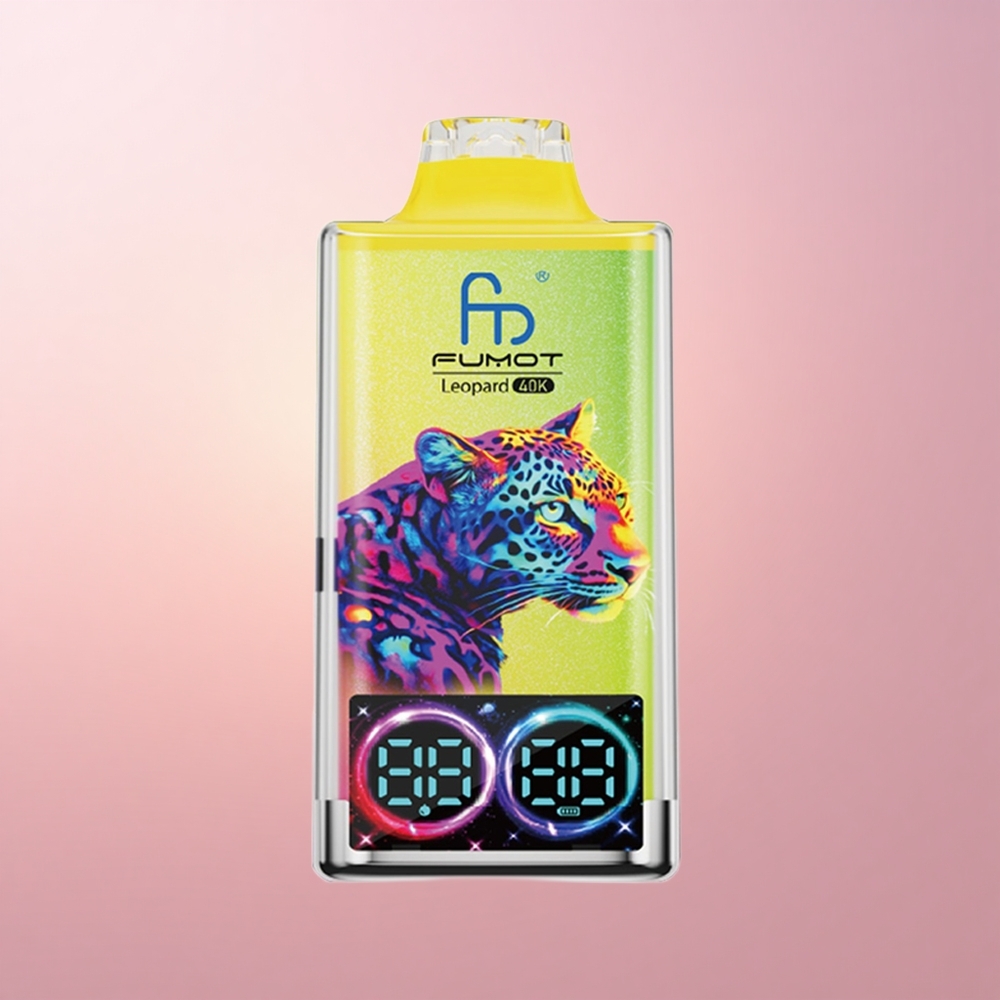 Fumot Leopard 40K Puffs Roosa Sidrunimahl 5 Nikotiini 700mAh Topemesh