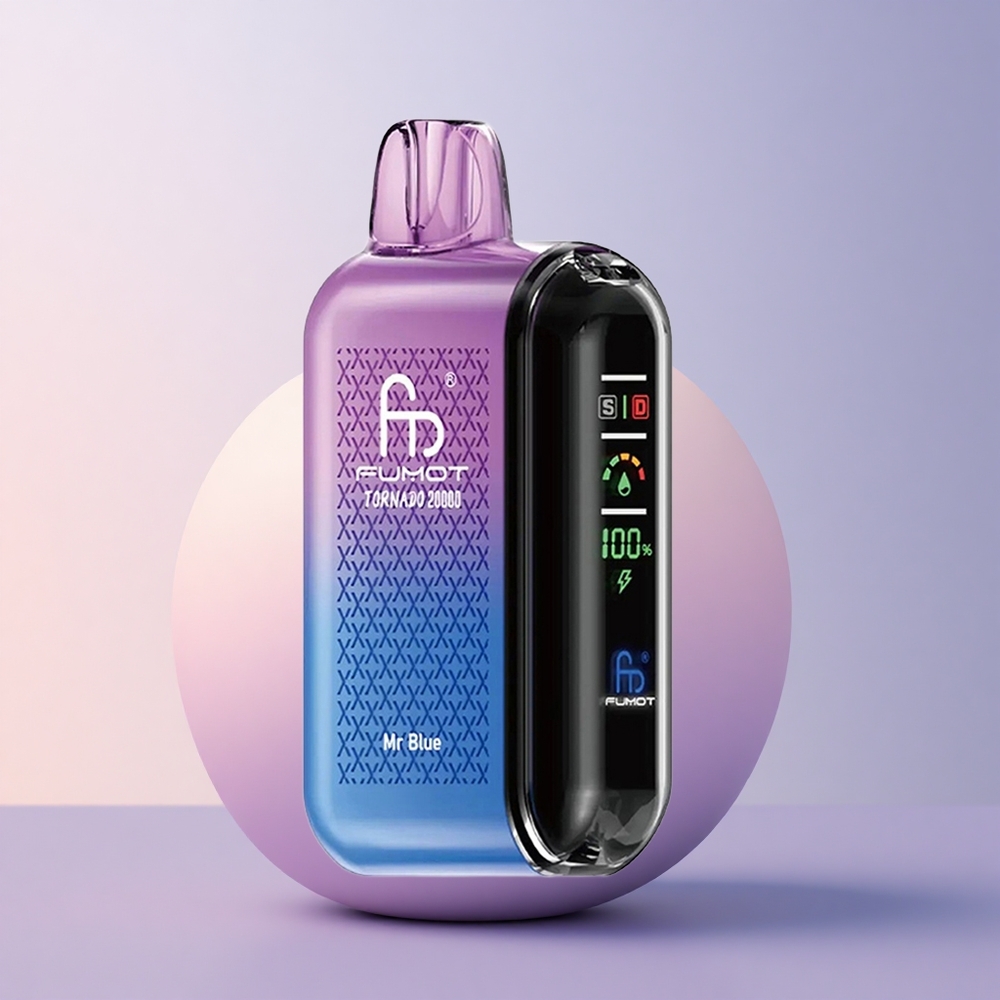 Fumot Tornado 20000 Puffs Härra Sinine Dual Mesh 20ml