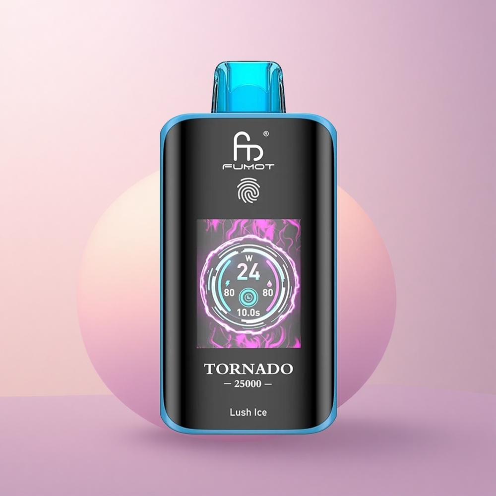 Fumot Tornado 25000 Puffs Jääiline Ekraan-Aku-TüüpC