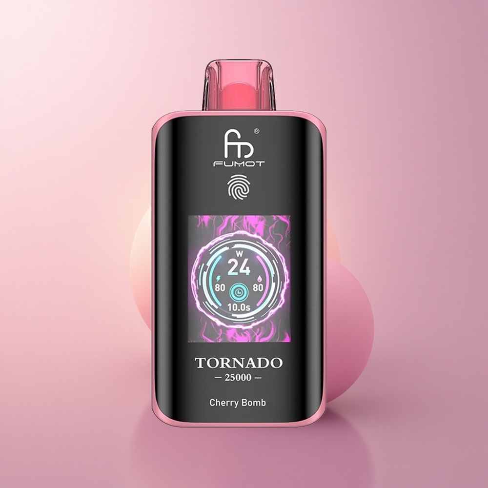 Fumot Tornado 25000 Puffs Kirsipomm 700mAh 20ml Tüüp-C