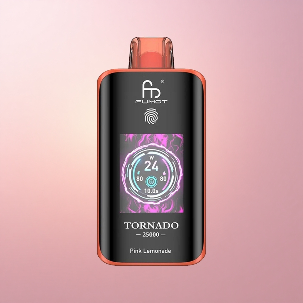 Fumot Tornado 25000 Puffs Roosa Sidruni 700mAh 20ml