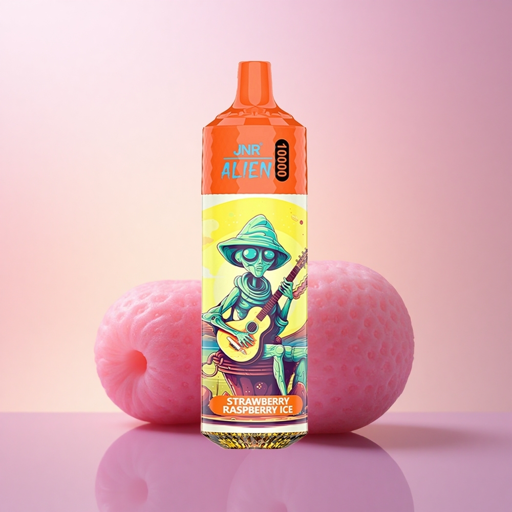 JNR Alien 10000 Maasika-Vaarikajää RGB Kiirlaadimine