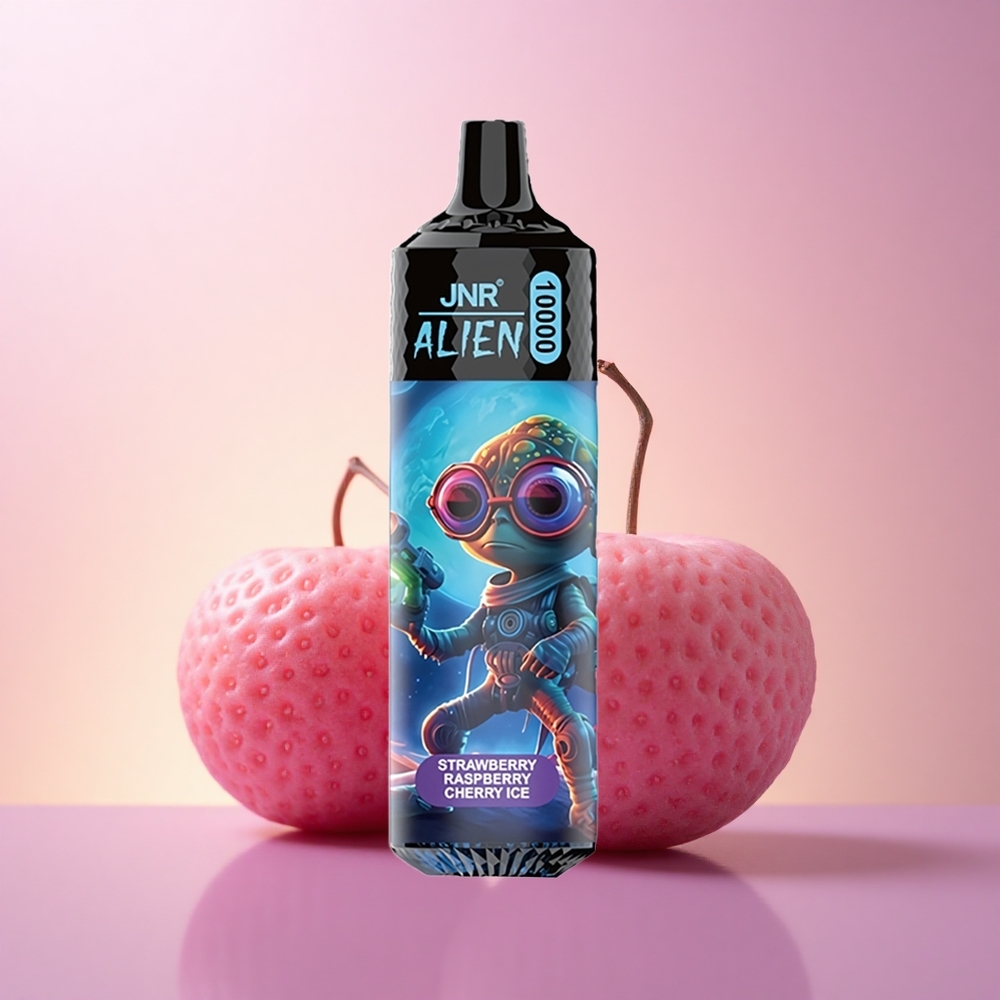JNR Alien 10000 Maasika-Vaarikas-Kirsijää 850mAh 12Ohm RGB