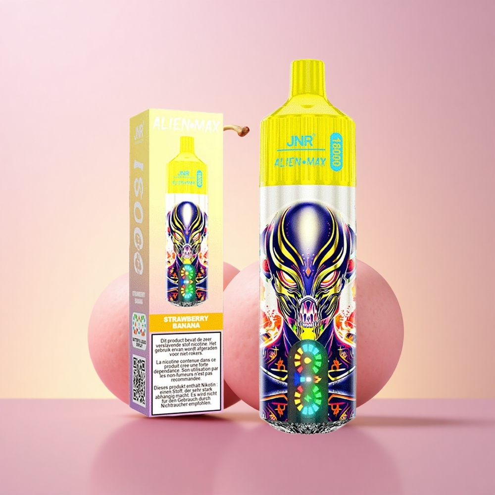 JNR Alien Max 18000 Maasik-Banaan Kaksikvõrk  28ml