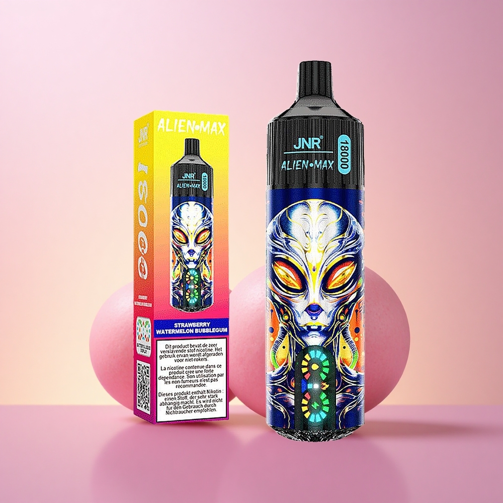 JNR Alien Max 18000 Maasika-Arbuusi-Mullgummi-Tüüp-C-Kiire-Laadimine-Kaks-Sõlm-Keerd