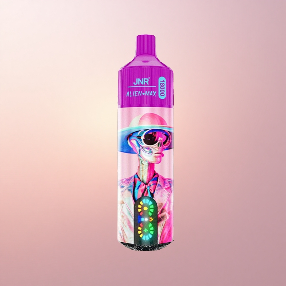 JNR Alien Max 18000 Valge Virsik-Malakka Kahekordse Südamikuga Kiirlaadimine