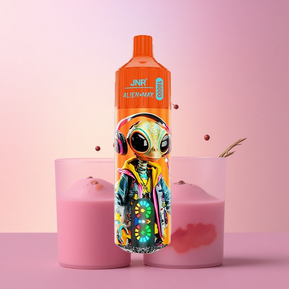 JNR Alien Max 18000 Värskekirsikakoola Tark LED-Ekraan Topeltmähis