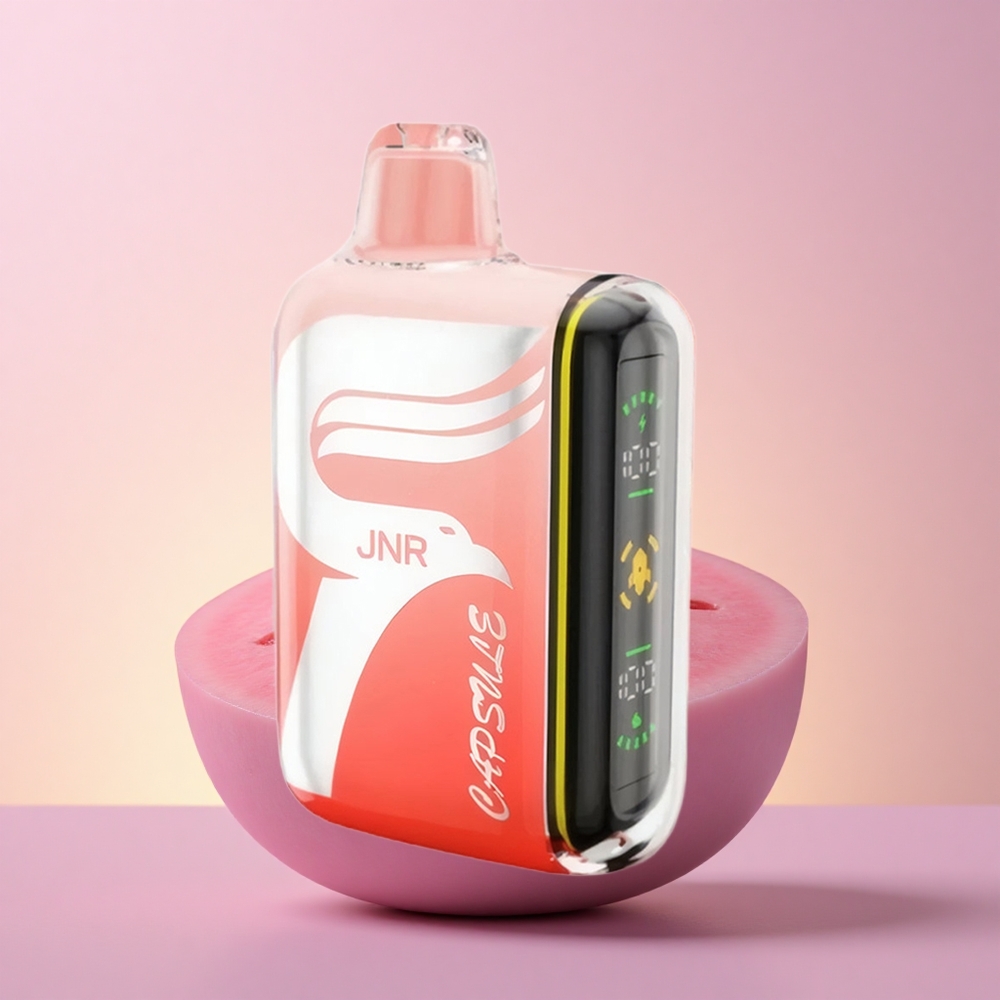 JNR Capsule 15000 Arbuusi Brazz Jää 850mAh Kiirlaadimine 20W Topeltsõrestik Ekraan