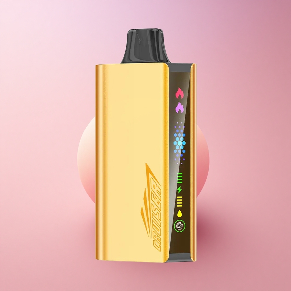JNR Cruiser 12000 Maasika Metallkere Disposabel Vape 3500 mAh 25ml