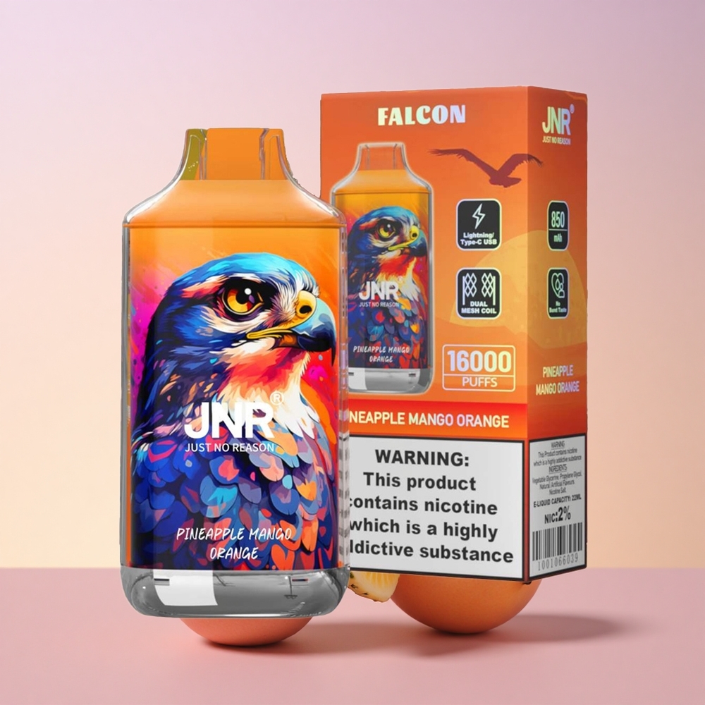 JNR Falcon 16000 Ananass-Mango-Oranss 850mAh 22ml Dual Mesh