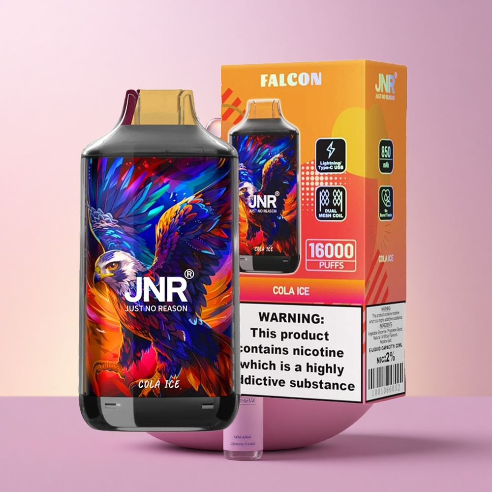 JNR Falcon 16000 Jää Cola Dual Mesh 850mAh Tüüp-C