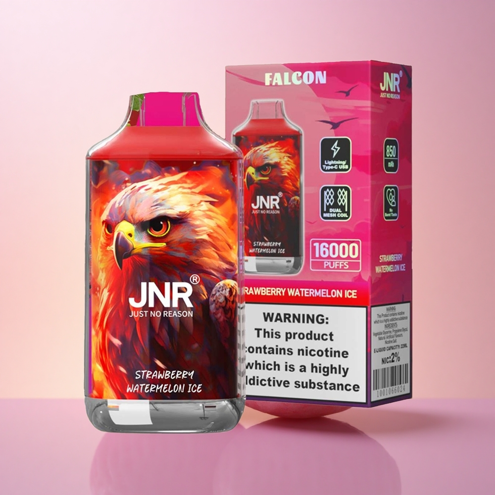JNR Falcon 16000 Maasika-Arbuusi Jää 22ml 850mAh Tüüp-C
