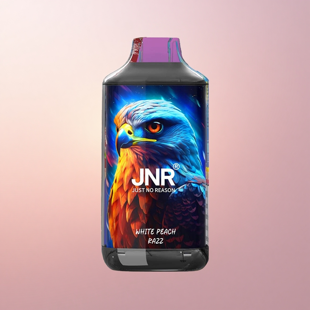 JNR Falcon 16000 Valge Virsiku-Razz Dual Mesh 22ml