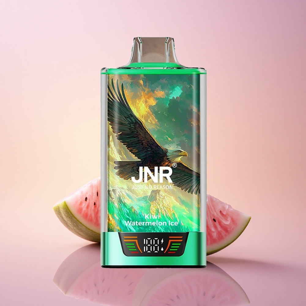 JNR Falcon Pro 28000 Kiivi-Arbuusi-Jää 30ml 950mAh Tark Ekraan