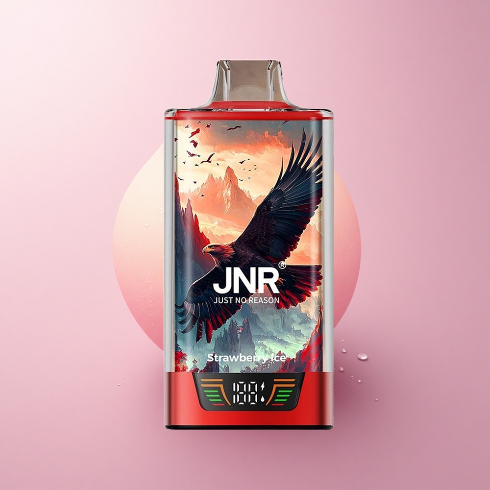 JNR Falcon Pro 28000 Maasikajää 30ml 950mAh Tüüp-C Laadimine