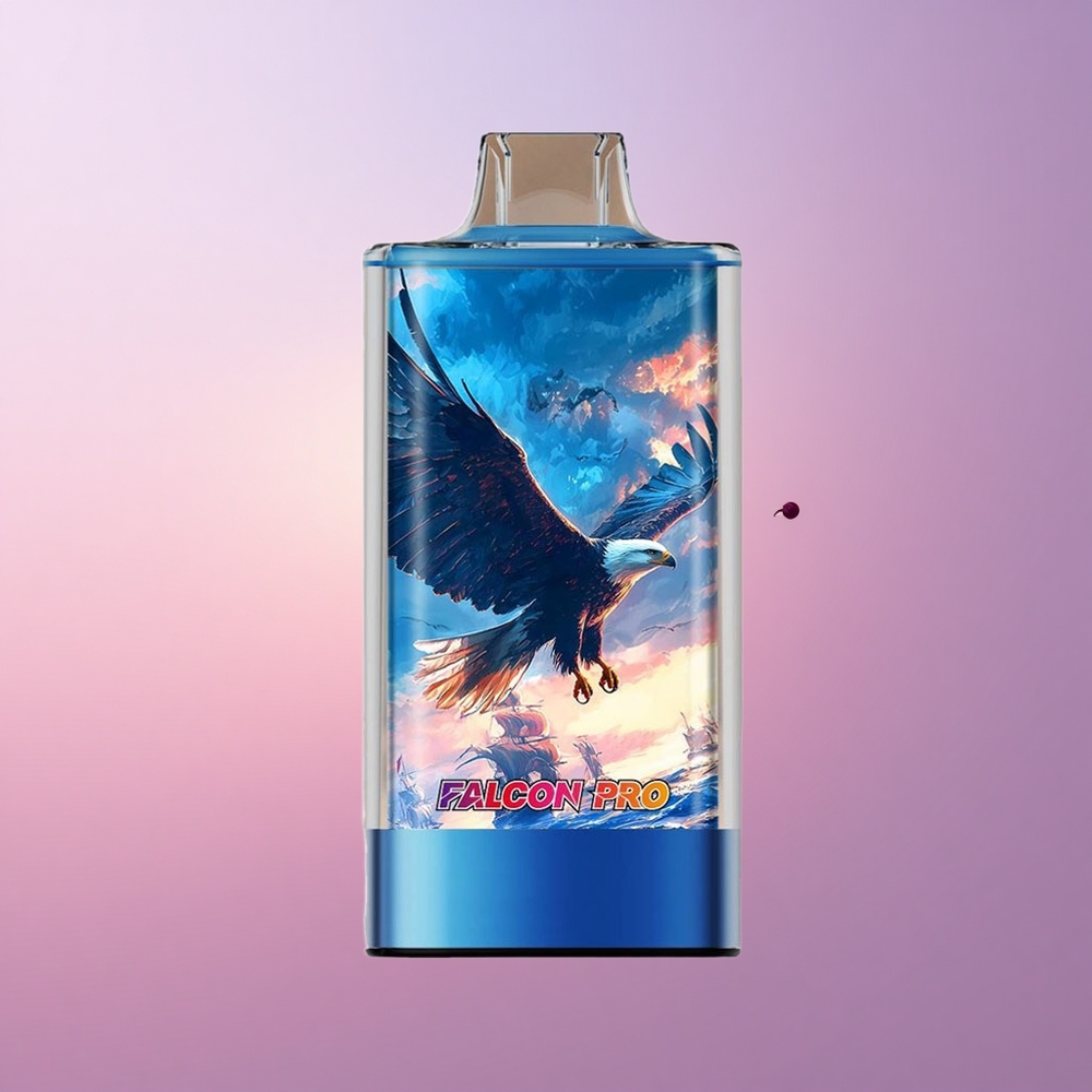 JNR Falcon Pro 28000 Sinine Vaarika-Kirsiga 30ml 950mAh Targa Ekraaniga