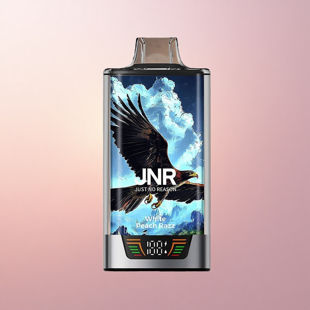 JNR Falcon Pro 28000 Valge Virsik-Marja 30ml 950mAh Dual Mesh