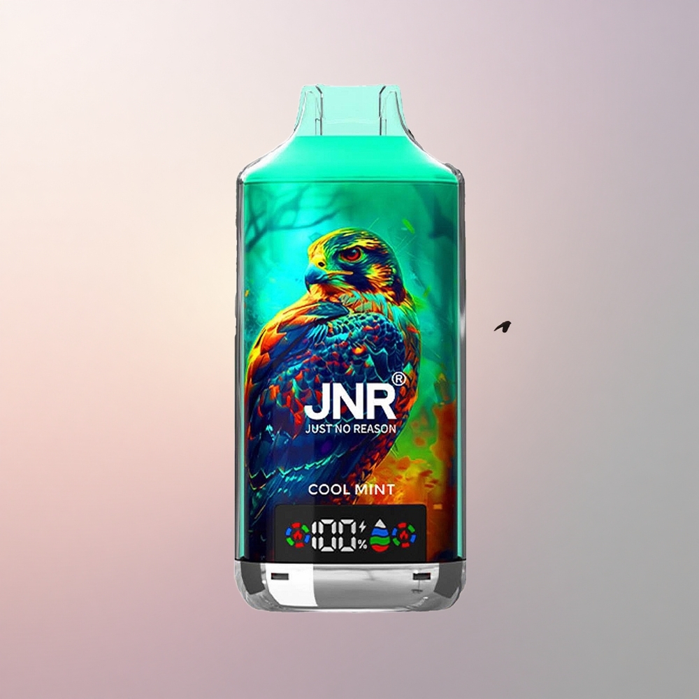 JNR Falcon X 18000 Jahe Münt 24ml Kahekordne Võre Digitaalne