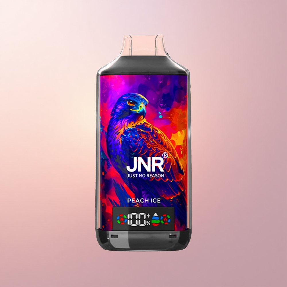 JNR Falcon X 18000 Virsikujää 24ml Dual Mesh