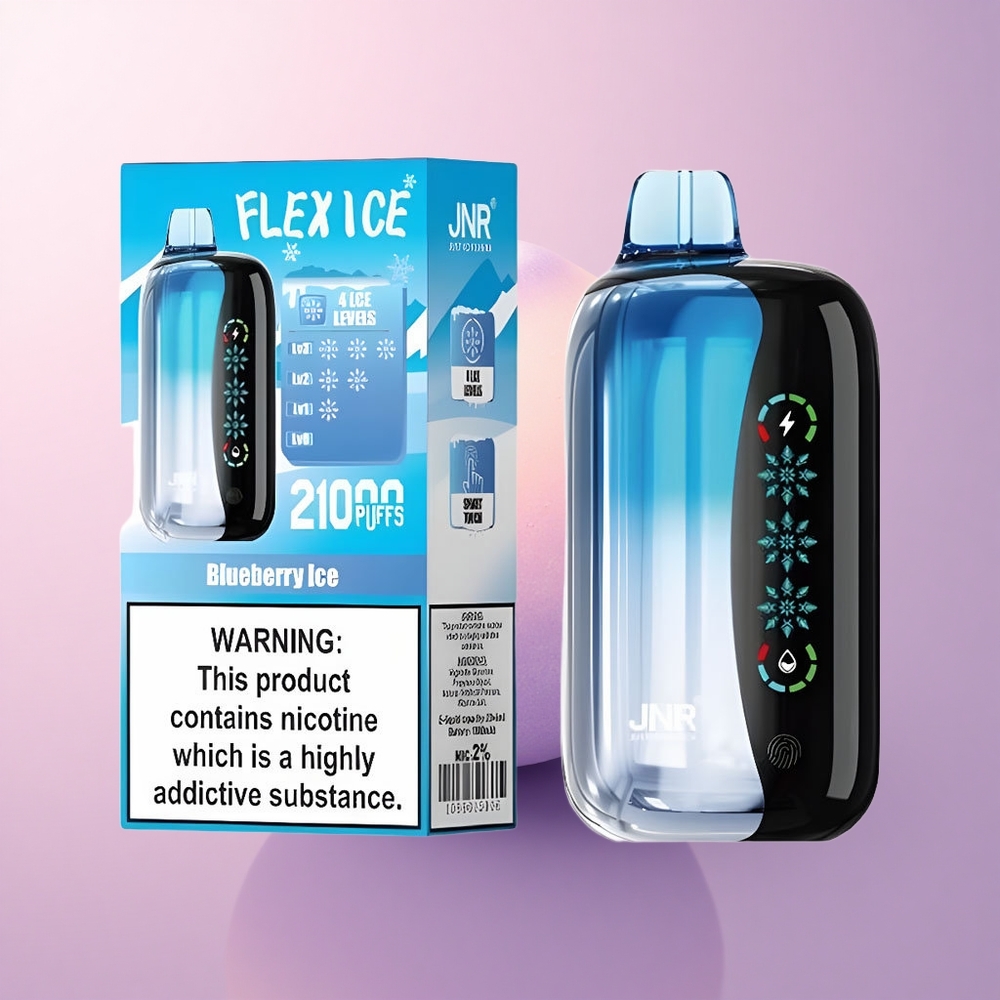 JNR Flex Ice 21000 Mustika Maasika-Jää Kohandatav Õhk 26ml