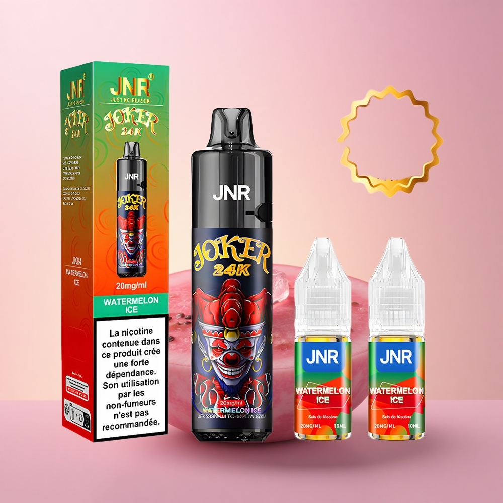 JNR Joker 24K Arbuusi Jää 2 Nikotiini 800mAh