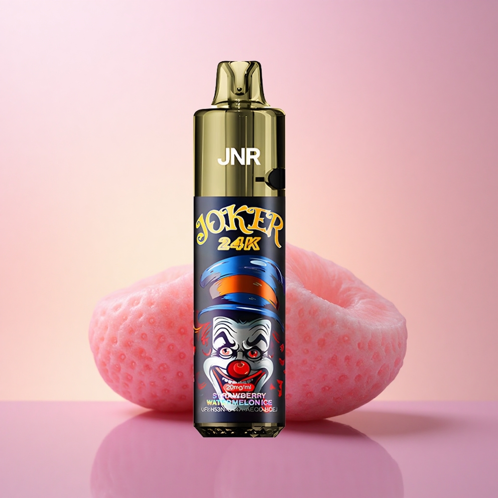 JNR Joker 24K Maasika-Arbuusi Jää 2 Nikotiini 800mAh Tüüp-C Laadimine