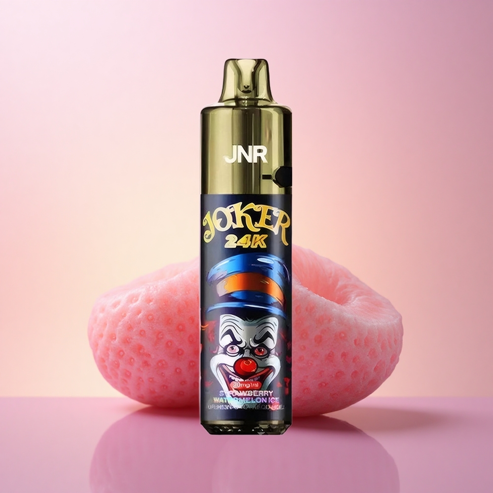 JNR Joker 24K Maasika-Arbuusi Jää 2 Nikotiini 800mAh Tüüp-C Laadimine