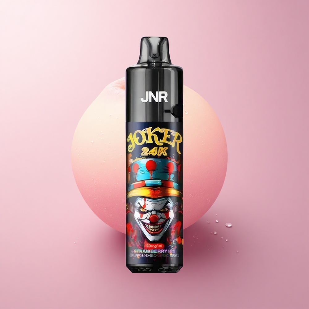 JNR Joker 24K Maasikajää 10ml Täitus 2 Nikotiini