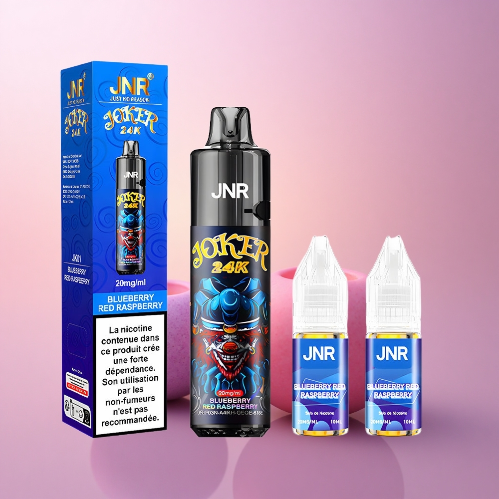 JNR Joker 24K Mustika Punane Vaarikas 800mAh 2 Tüüp-C