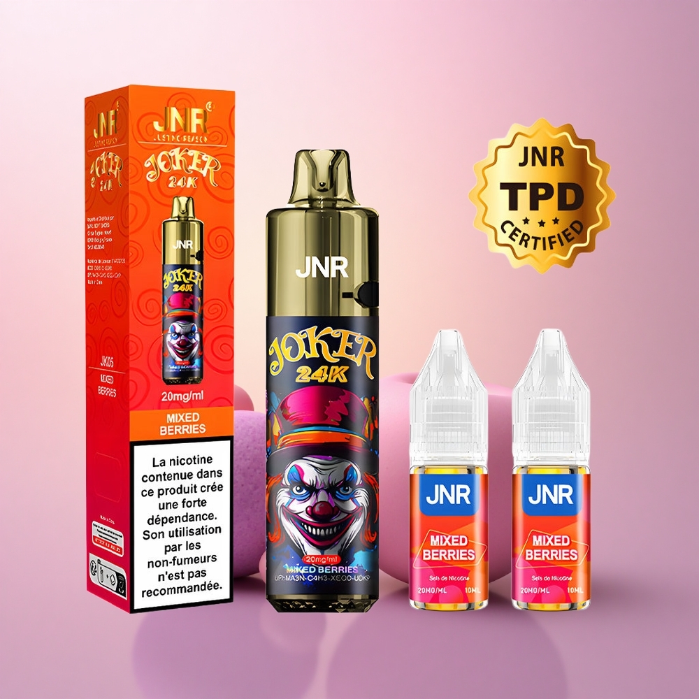 JNR Joker 24K Segavad Marjad Tüüp-C Laadimisega Nähtav Vedelikutase