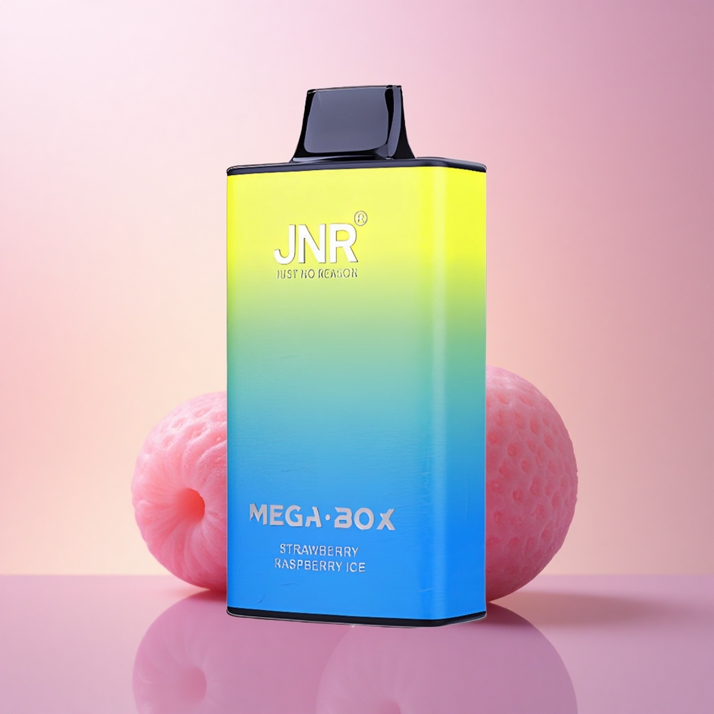 JNR Mega Box 25000 Maasika-Vaarikajää 30ml Tüüp-C Kiirlaadimine