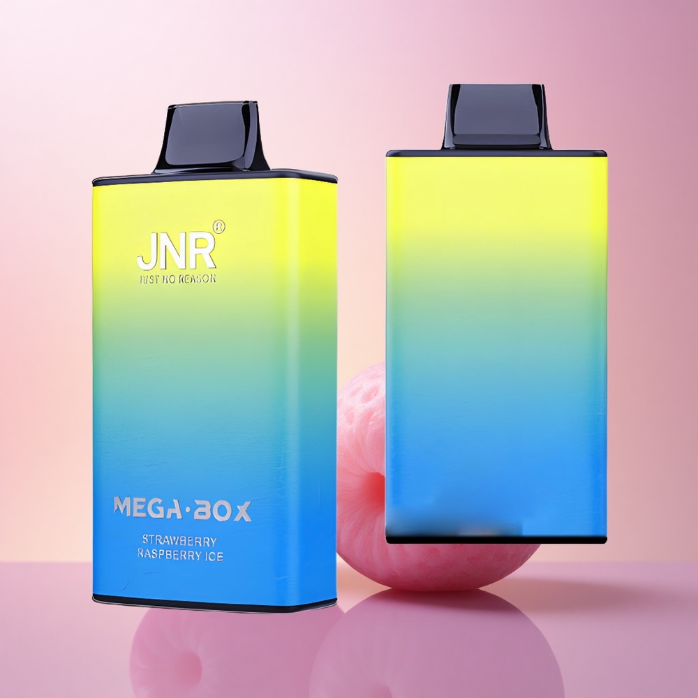 JNR Mega Box 25000 Maasika-Vaarikajää 30ml Tüüp-C Kiirlaadimine