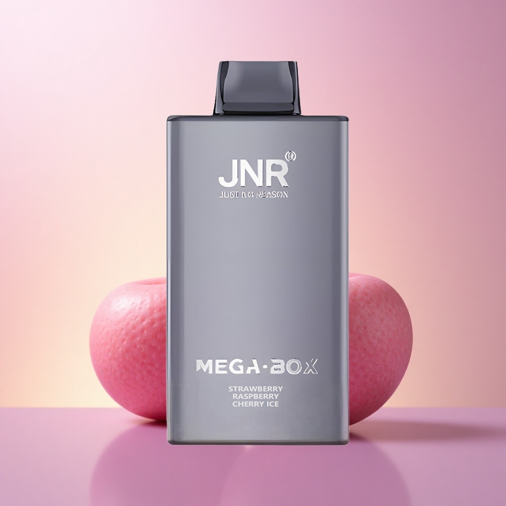 JNR Mega Box 25000 Maasika Vaarikas Kirsijää 30ml 850mAh Tüüp-C