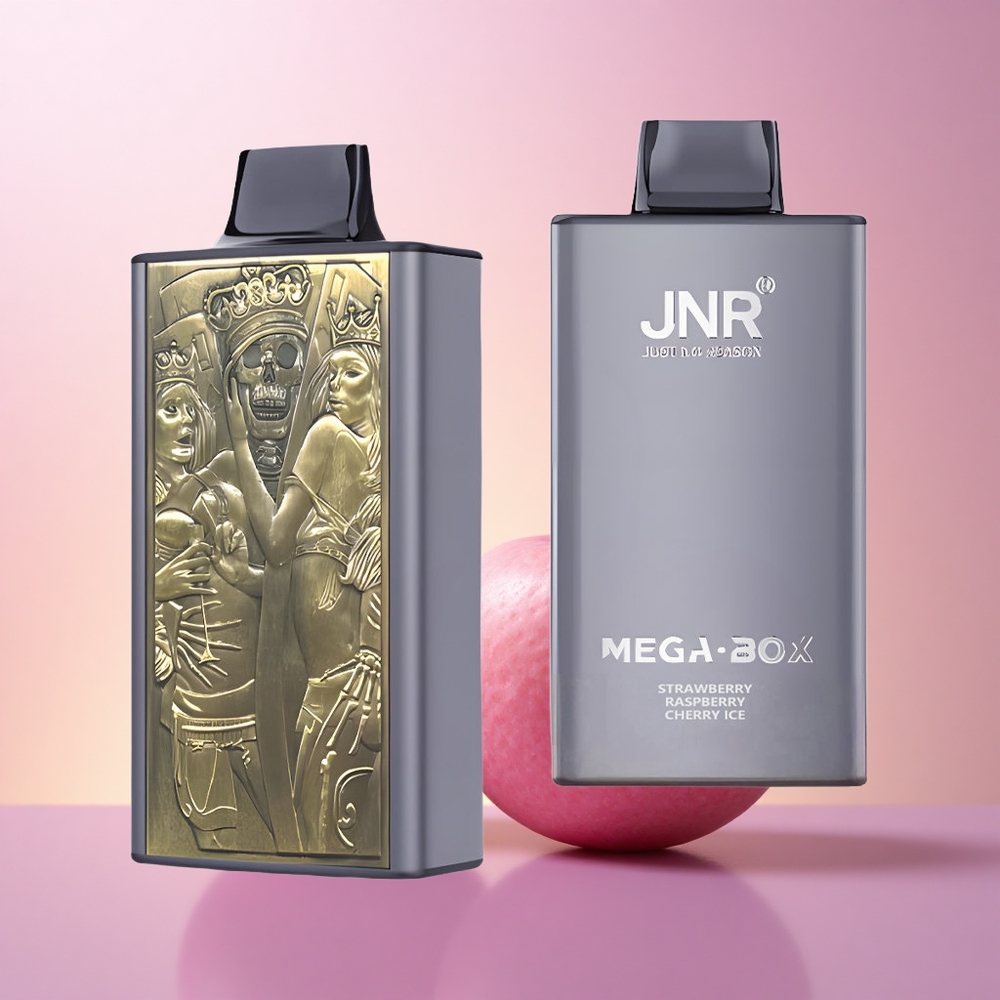 JNR Mega Box 25000 Maasika Vaarikas Kirsijää 30ml 850mAh Tüüp-C