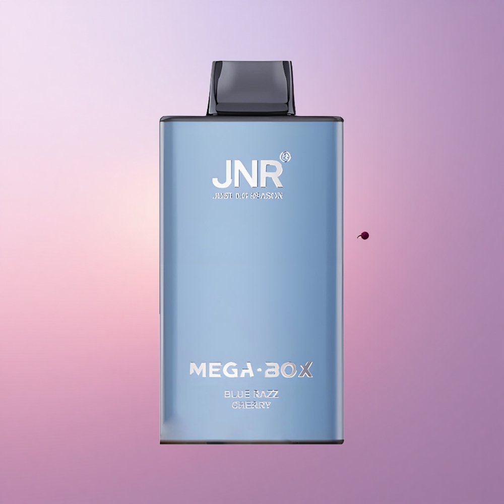 JNR Mega Box 25000 Sinine Vaarik-Kirsiga 850mAh Kiirlaadimine Dual Mesh