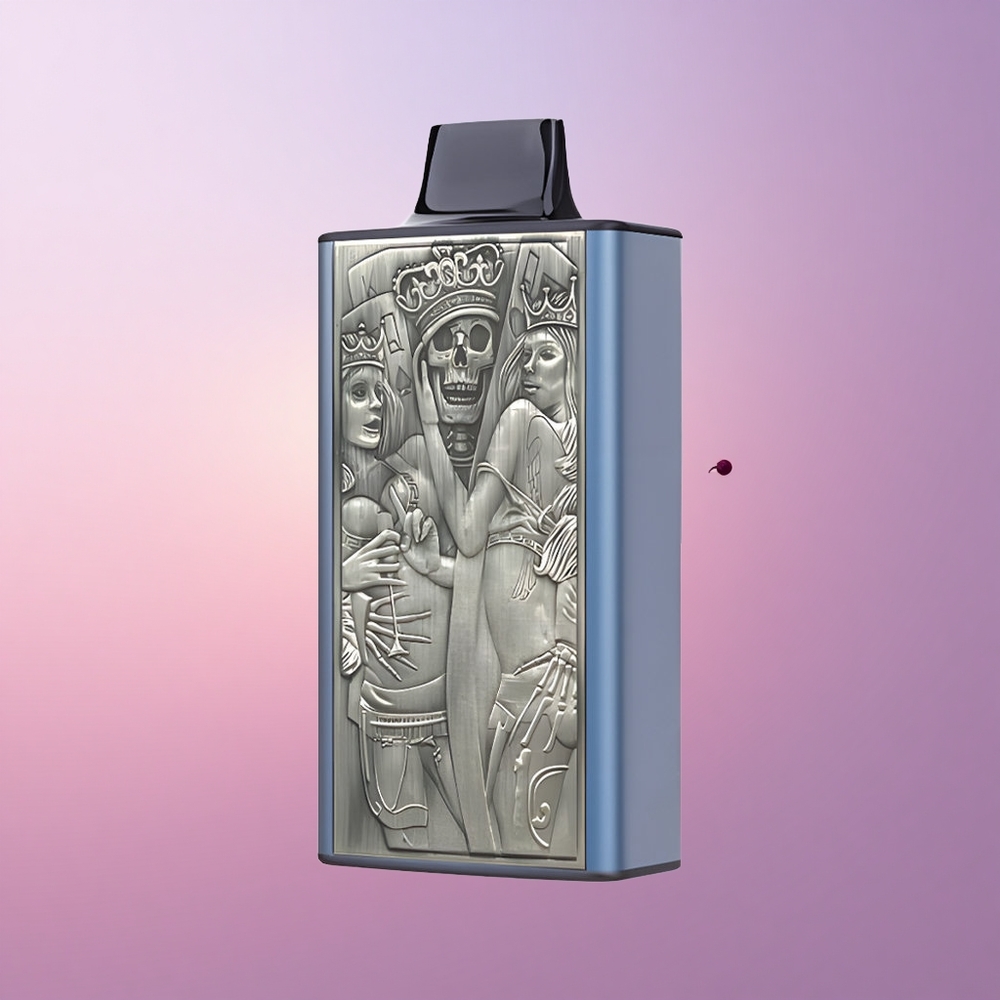 JNR Mega Box 25000 Sinine Vaarik-Kirsiga 850mAh Kiirlaadimine Dual Mesh