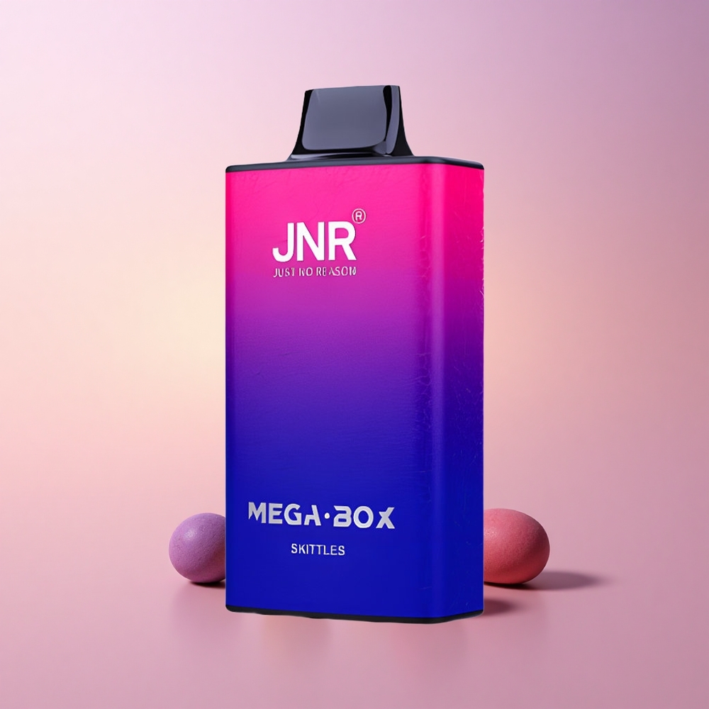JNR Mega Box 25000 Skittles Kahekordne Võrk 30ml Kiirlaadimine