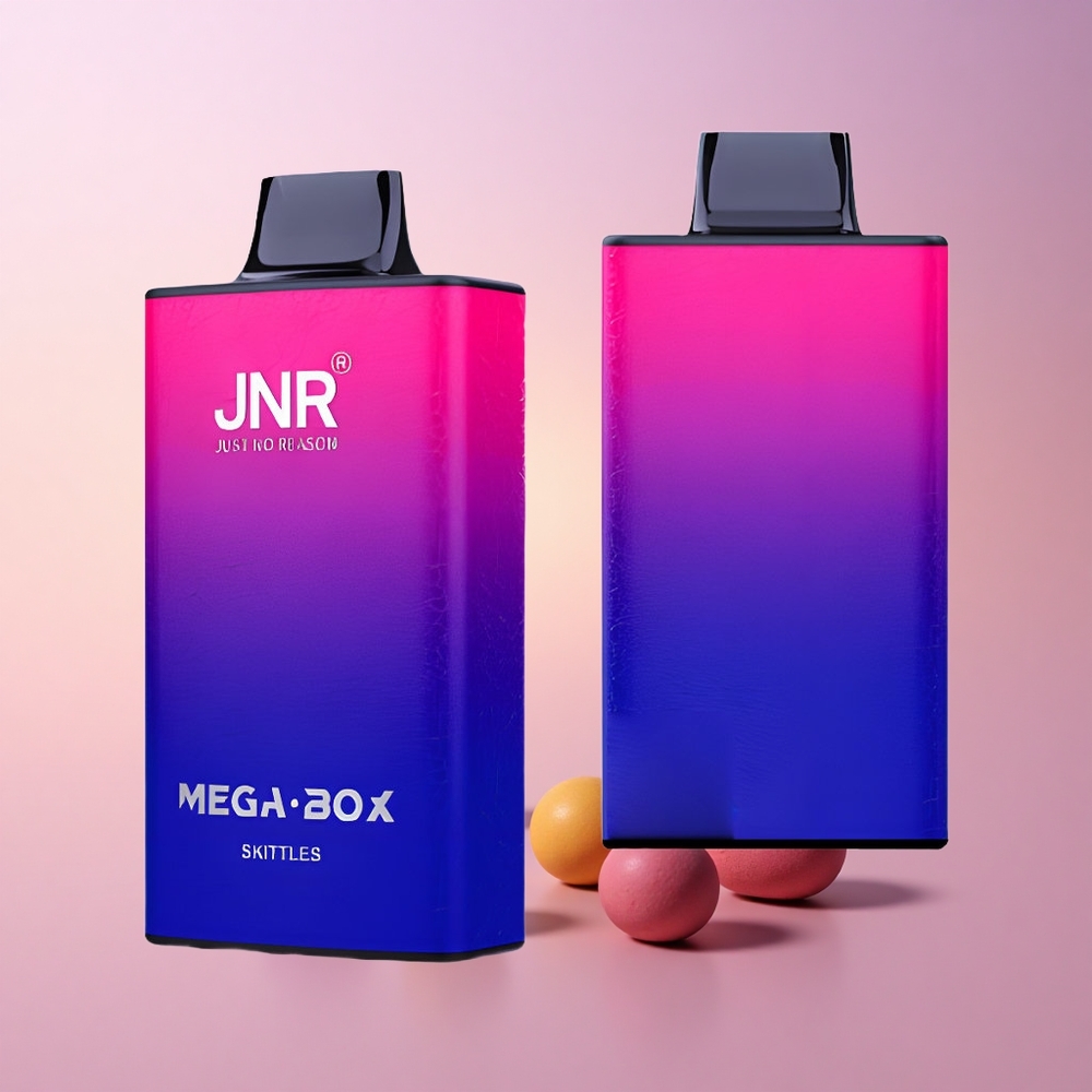 JNR Mega Box 25000 Skittles Kahekordne Võrk 30ml Kiirlaadimine