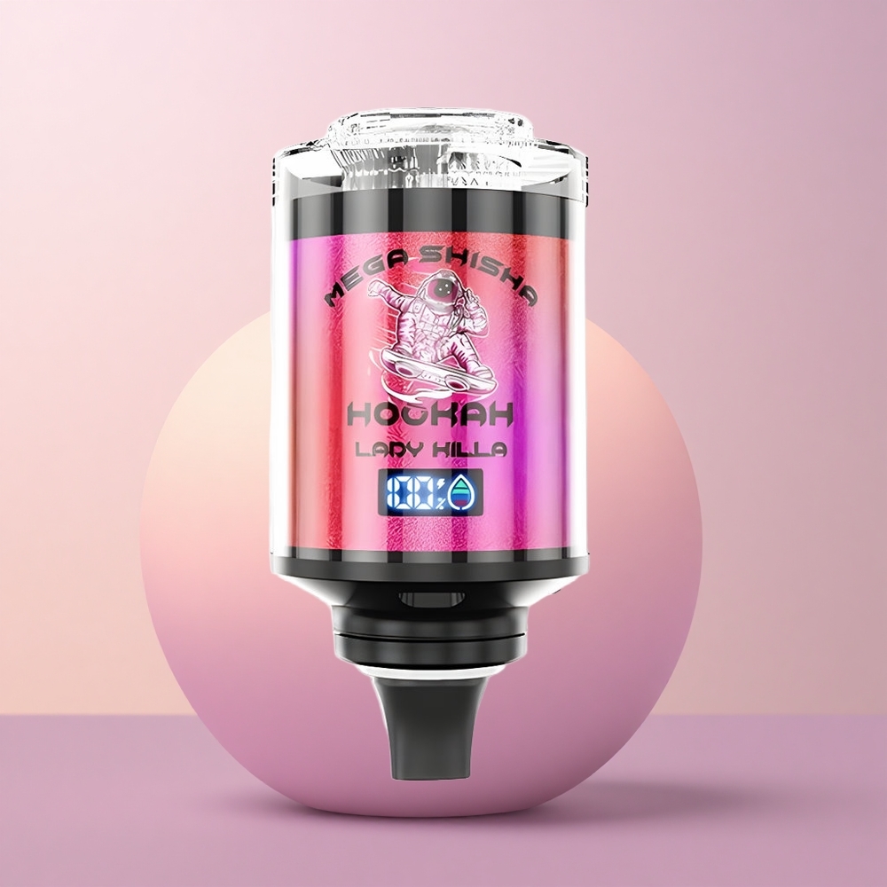 JNR Mega Shisha Hookah 100K Daamitapja 2200mAh Tüüp-C