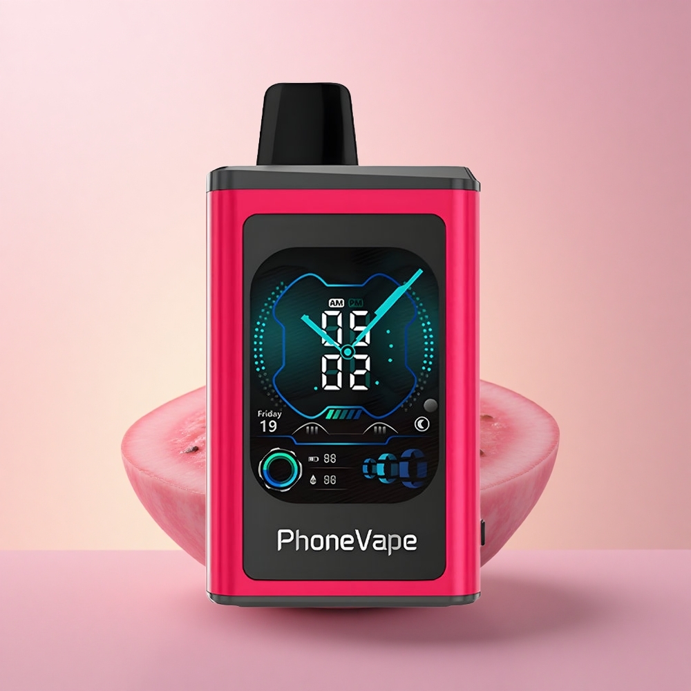 JNR PhoneVape 30000 Arbuusijää Turbo Režiim Täiskuva Ekraan