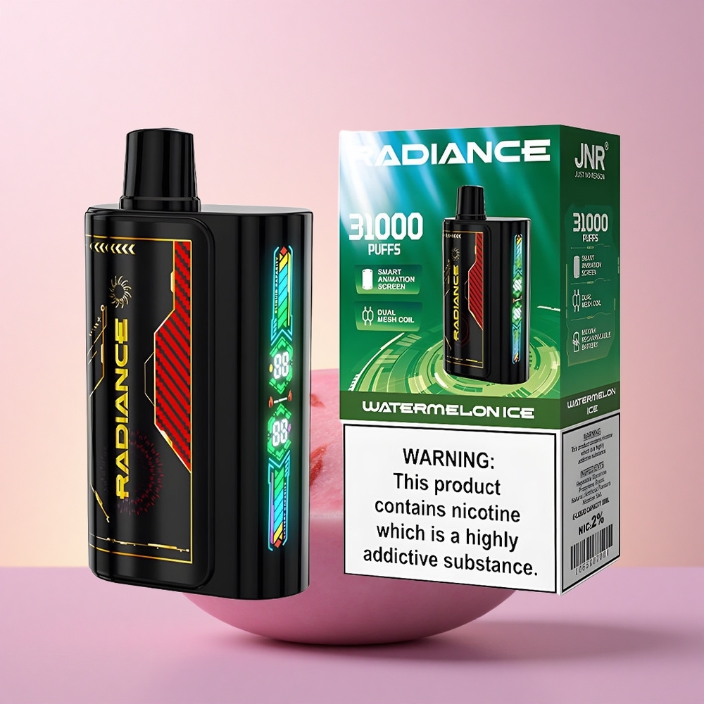 JNR Radiance 31000 Arbuusi Jää 28ml Tüüp-C Laadimine 2 Nikotiini