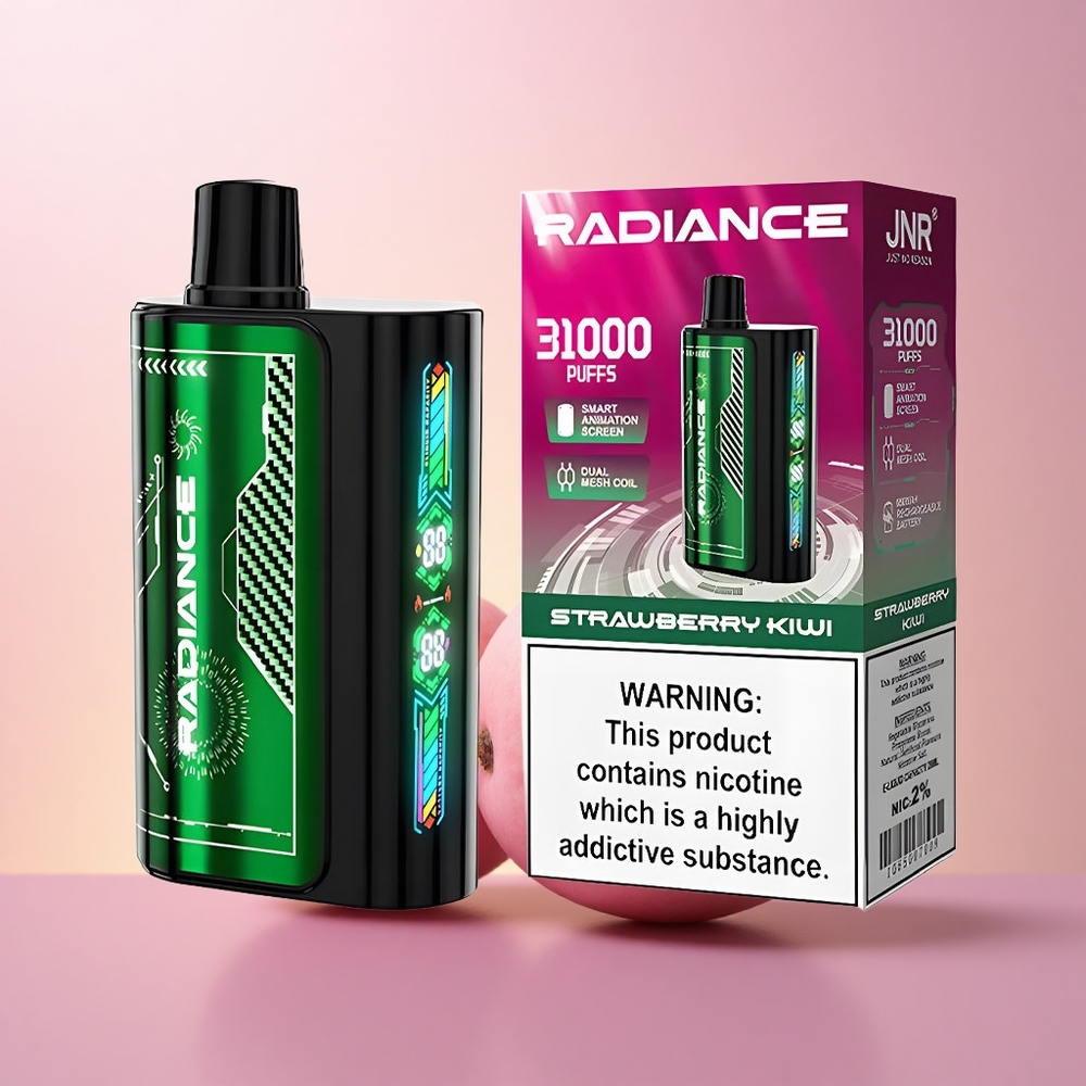 JNR Radiance 31000 Maasika-Kiivi Dual Mesh Akuga Tüüp-C Laadimine