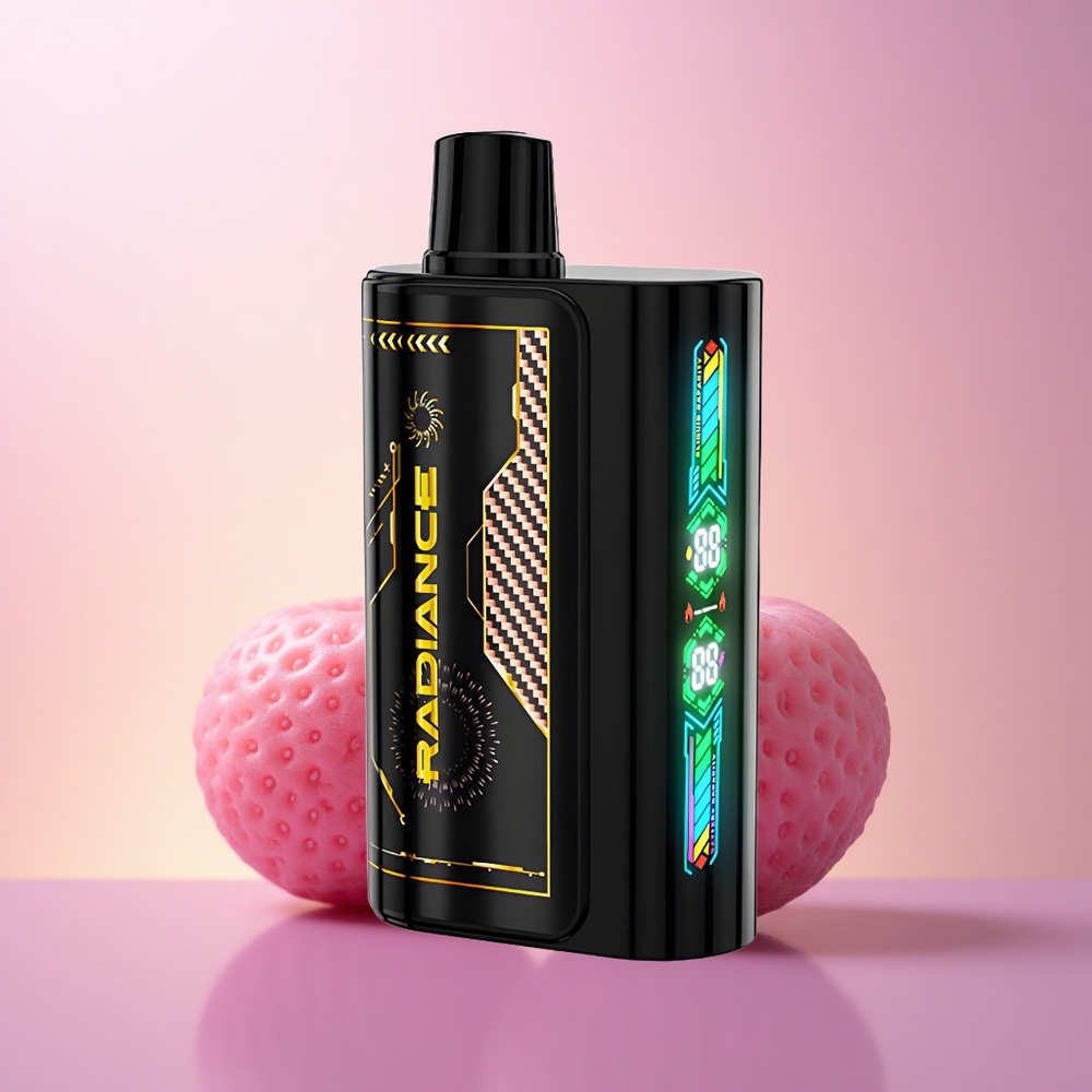 JNR Radiance 31000 Maasika Vaarikas Kirsijää 28ml Kahekordse Võrkkehaga 950 mAh