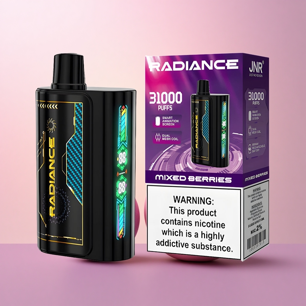 JNR Radiance 31000 Segamari Dual Mesh 28ml 2 Nikotiin