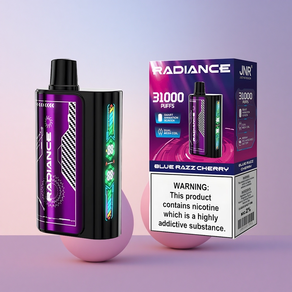 JNR Radiance 31000 Sinine Vaarik-Kirsianimaatoor 28ml Tüüp-C Laadimine