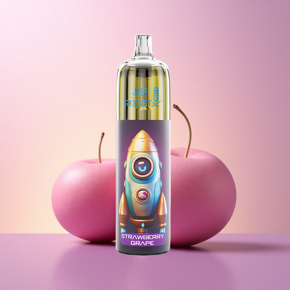 JNR Rocket-X 12400 Maasika-Viina RGB Hingamisreguleeritav 850mAh